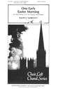 One Early Easter Morning SATB choral sheet music cover